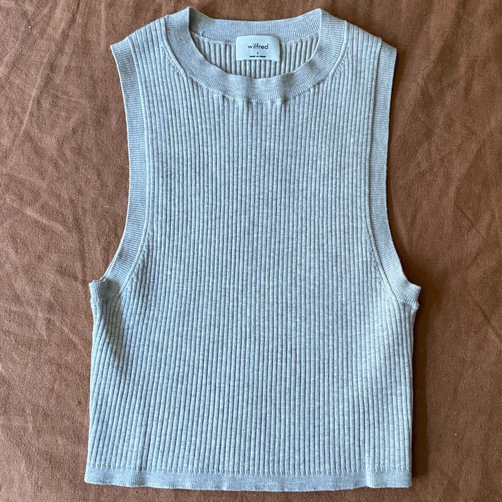 Wilfred Reso Sweater Tank Top